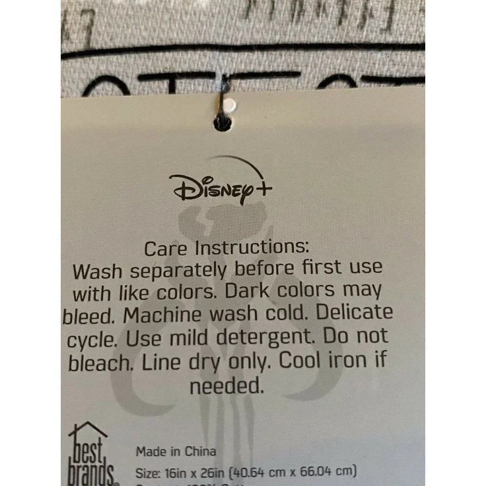 Disney Mandalorian Baby Yoda Kitchen Towels 2Pk‎